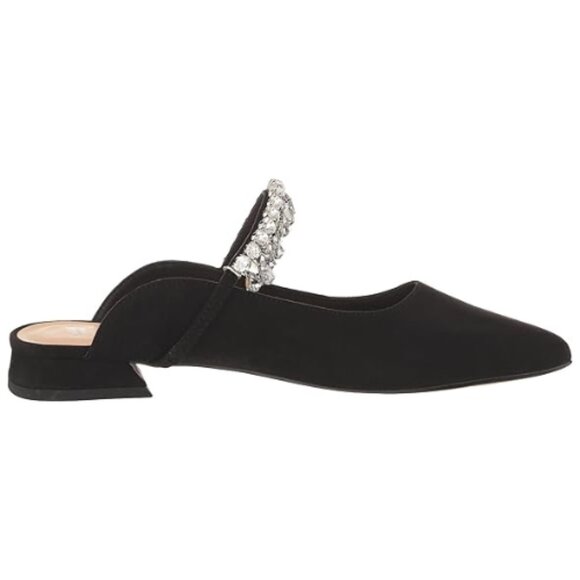 EVANS Women's Strappy Point Mule, 7 Wide, Black - Picture 6 of 6